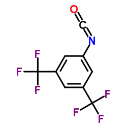 3,5-双(三氟甲基)苯基异氰酸酯结构式