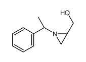 (S)-1-[(R)-α-甲基苄基]氮杂环丙烷-2-甲醇结构式
