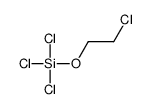 trichloro(2-chloroethoxy)silane Structure