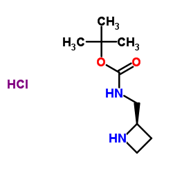 tert-butyl N-[(2R)-azetidin-2-ylmethyl]carbamate hydrochloride picture