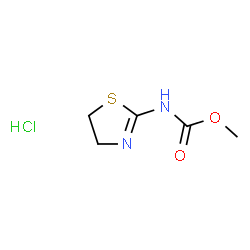 -delta-2,N-Thiazolidinecarbamic acid,methyl ester,monohydrochloride (8CI) Structure