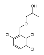 1-[(2,3,6-trichlorophenyl)methoxy]propan-2-ol结构式