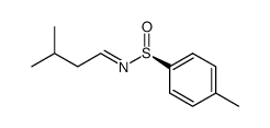 (S)-(+)-N-(3-methylbutylidene)-p-toluenesulfinamide Structure