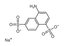 4-aminonaphthalene-1,6-disulphonic acid, sodium salt picture