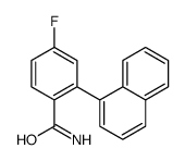 4-FLUORO-2-NAPHTHALENYL-BENZAMIDE结构式