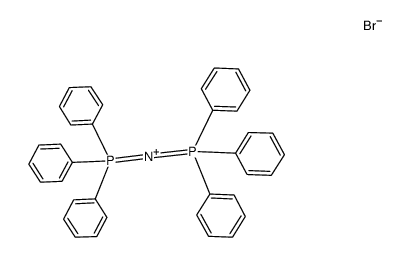 bis(triphenylphosphoranylidene)ammonium bromide Structure