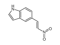 5-(2-nitroethenyl)-1H-indole Structure