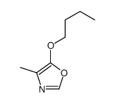 5-butoxy-4-methyl-1,3-oxazole结构式