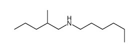 N-(2-methylpentyl)hexan-1-amine Structure