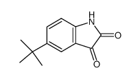 5-tert-butyl-2,3-dihydro-1H-indole-2,3-dione Structure