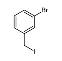 1-Bromo-3-(iodomethyl)benzene Structure