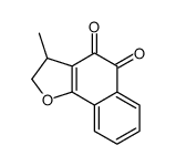 3-methyl-2,3-dihydrobenzo[g][1]benzofuran-4,5-dione结构式