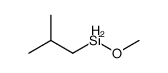 methoxy(2-methylpropyl)silane Structure
