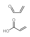 prop-2-enal,prop-2-enoic acid Structure