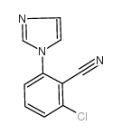 2-CHLORO-6-(1H-IMIDAZOL-1-YL)BENZONITRILE Structure