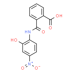2-({2-hydroxy-4-nitroanilino}carbonyl)benzoic acid结构式