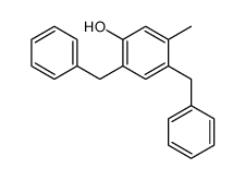 4,6-Dibenzyl-m-cresol Structure
