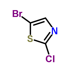 5-溴-2-氯噻唑结构式