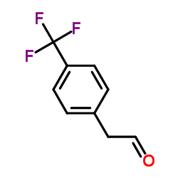 [4-(Trifluoromethyl)phenyl]acetaldehyde Structure