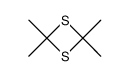 tetramethyl-[1,3]dithietane Structure