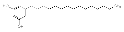 5-十五烷间苯二酚结构式