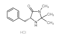 (R)-5-Benzyl-2,2,3-trimethylimidazolidin-4-one hydrochloride Structure