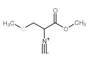 2-isocyano-3-(methylthio)-propionic acid methyl ester结构式
