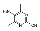 2(1H)-Pyrimidinone, 5-amino-4,6-dimethyl- (9CI) Structure
