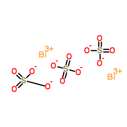 Bismuth(3+) sulfate (2:3) Structure