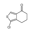 1-氯-6,7-二氢苯并[c]噻吩-4(5H)-酮结构式