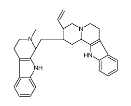 18,19-Didehydro-16-[(1S)-2,3,4,9-tetrahydro-2-methyl-1H-pyrido[3,4-b]indol-1-yl]-17-norcorynan Structure