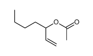 hept-1-en-3-yl acetate Structure