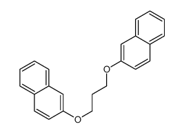 2-(3-naphthalen-2-yloxypropoxy)naphthalene结构式
