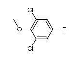 4-fluoro-2,6-dichloroanisole Structure