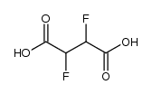 meso-2,3-difluorosuccinic acid结构式