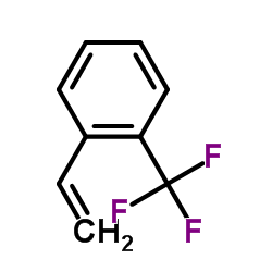 1-(Trifluoromethyl)-2-vinylbenzene Structure