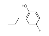 4-fluoro-2-propylphenol Structure