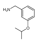 (3-异丙氧基苯基)甲胺结构式
