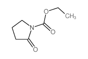 ethyl 2-oxopyrrolidine-1-carboxylate Structure