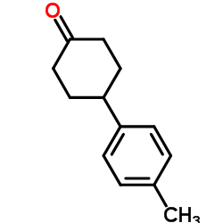4-(p-Tolyl)cyclohexan-1-one Structure