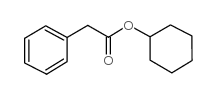 Benzeneacetic acid,cyclohexyl ester Structure