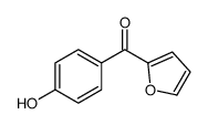 furan-2-yl-(4-hydroxyphenyl)methanone结构式