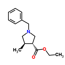 反式-1-苄基-4-甲基吡啶-3-甲酸乙酯图片