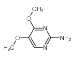 4,5-二甲氧基嘧啶-2-胺结构式