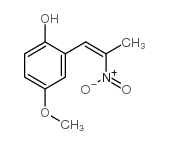 4-methoxy-2-(2-nitroprop-1-enyl)phenol结构式