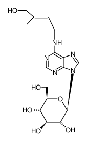 反式玉米素葡萄糖苷结构式