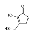 4-hydroxy-3-(sulfanylmethyl)-2H-thiophen-5-one Structure