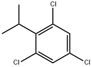 1,3,5-Trichloro-2-(1-methylethyl)benzene Structure