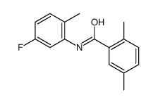 Benzamide, N-(5-fluoro-2-methylphenyl)-2,5-dimethyl- (9CI)结构式