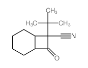 Bicyclo[4.2.0]octane-7-carbonitrile,7-(1,1-dimethylethyl)-8-oxo-结构式